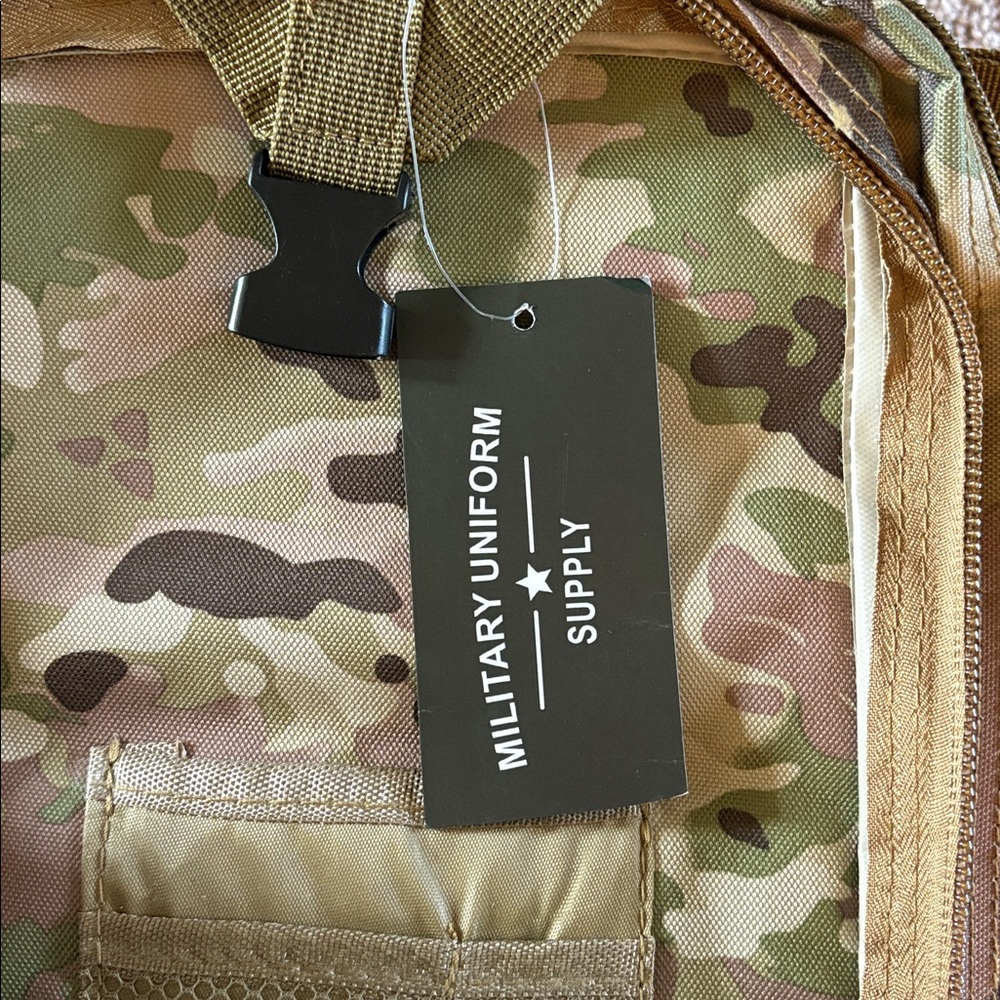 Camo water resistant Backpack
Military Uniform Supply Brand - Picture 3 of 9